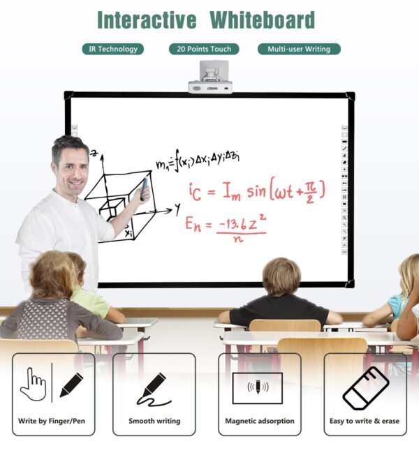 Interactive Whiteboard-Engage, Collaborate, and Learn: Best for Schools and Classrooms.