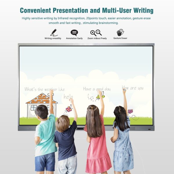 Interactive Smartboard Display-Collaborate, and Learn Best Digital Classroom Learning - Image 5