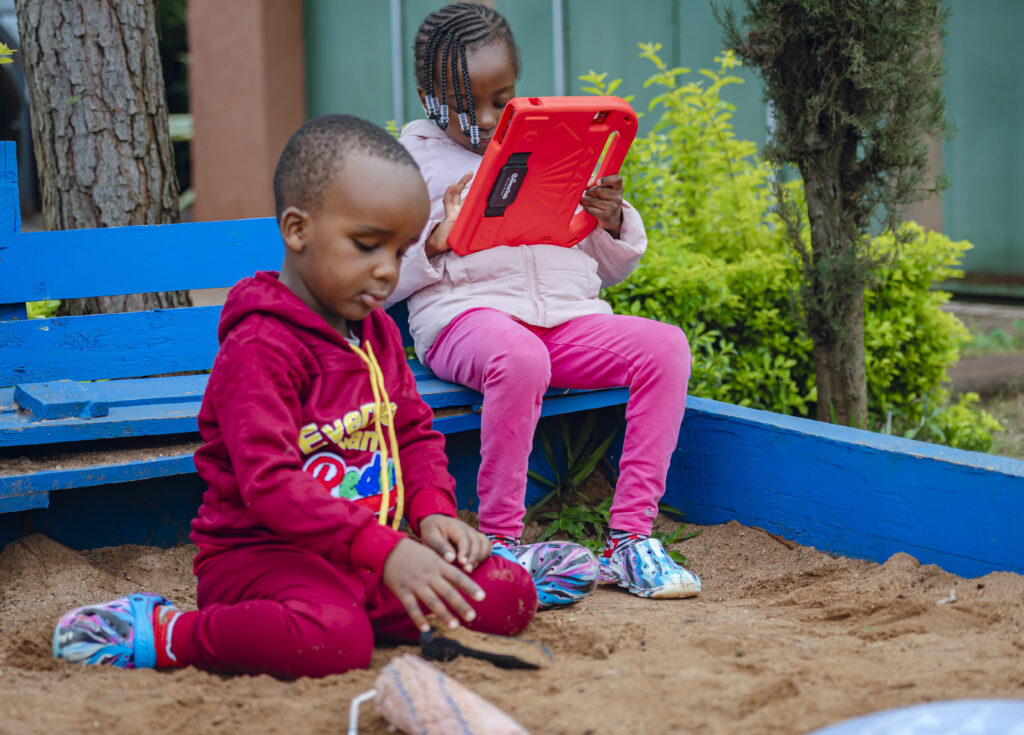 Play-based learning with Elimutab
