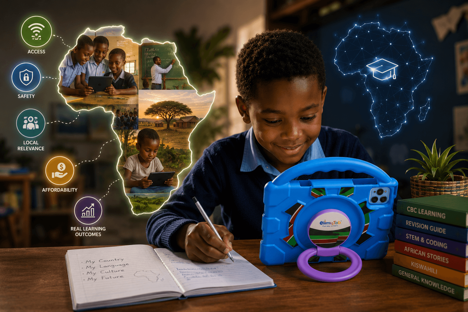 EdTech in Africa with elimuTab